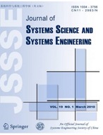 Journal of Systems Science and Systems Engineering (JSSSE)